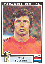 Wim Suurbier WC 1978 Netherlands samolepka Panini World Cup Story #112